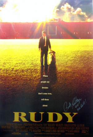 Rudy Ruettiger is best known as the inspiration for the motion picture ...