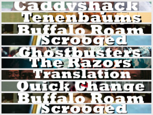 Monotone Movie Quotes: Bill Murray Edition