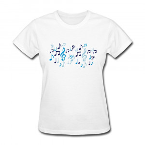 Casual-T-Shirt-Women-s-music-notes-Design-Funny-Quotes-Women-T-Shirts ...