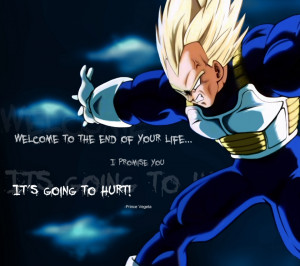 Dragon Ball Z Vegeta Quotes