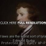 Edmund Burke Quotes and Sayings