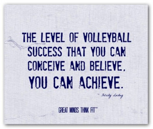 Volleyball Quotes And Sayings For Posters #volleyball #quotes on # ...