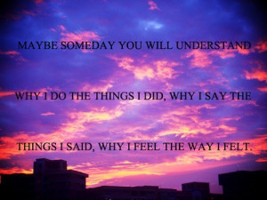 yes maybe someday i hope that someday will come soon
