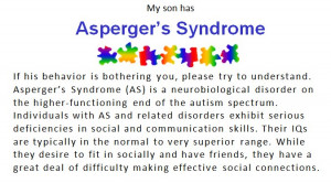 posted by bec at 10 23 am labels asperger asperger s aspergers autism