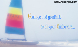 An ecard to express your deep feelings. Send this Farewell & Good Bye ...