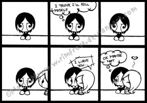 Comic - Suicidal Thoughts by Rimfrost