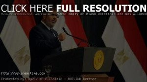 ... Mohamed Morsi, on Wednesday, suspended the Constitution and installed