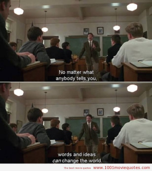 Dead Poets Society (1989) - movie quote