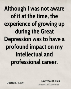 ... to have a profound impact on my intellectual and professional career