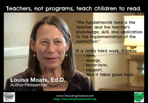 Moats quote teachers not programs