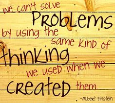 Solving problems. . .