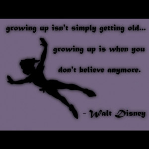 disney, peter pan, quote, walt disney - inspiring picture on Favim.com