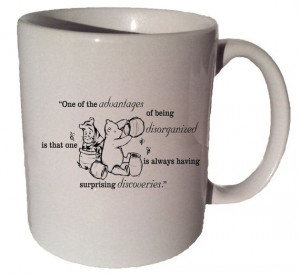 Classic POOH One Of THE ADVANTAGES quote 11 oz coffee by MrGoodMug, $ ...
