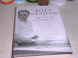 Details about Billy Graham in Quotes (2011, Hardcover)
