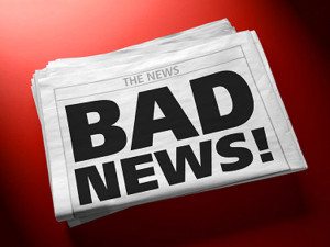 ve got some bad news… The role of PR in sharing bad news