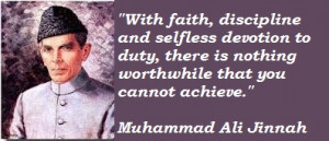 Muhammad Ali Jinnah Quotes