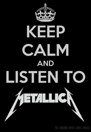 Calm and Listen to Metallica: Calm Rocks, Pretty Pics, Heavy Metals ...