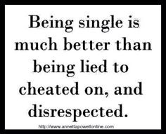 Don't ever let someone disrespect you, if you're miserable don't stay ...