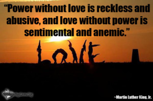 WhisperingLove.org, power, love, sentimental, anemic, Martin Luther ...