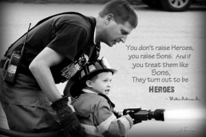 Would love this quote with a police officer also.. so precious.