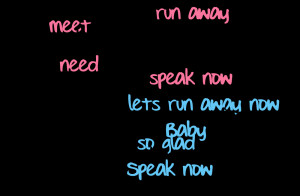 Speak Now - Taylor Swift