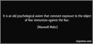 Maxwell Maltz Quote