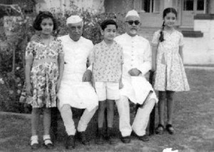 Young Salman Khurshid with Bharat Ratna 39 s Former Indian Prime