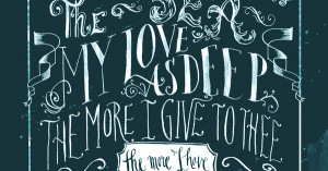 love #quote #type #lovequote #shakespeare #typography #calligraphy