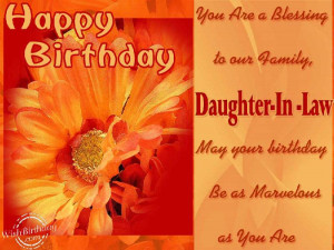 daughter in law birthday wishes