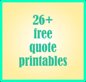 26 + free quote printables and quote journaling cards