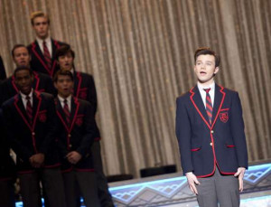 ... Blaine as the Warblers perform at Regionals in 