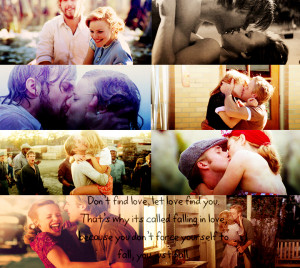 Nicholas Sparks' novels & movies The Notebook