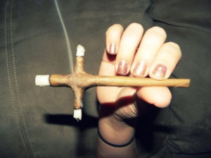 Tagged: joint smoke weed cross