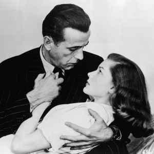 Hello scene with Humphrey Bogart in The Big Sleep