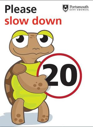 Please Slow Down, 20 ” ~ Safety Quote