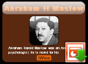 Download Abraham H Maslow Powerpoint
