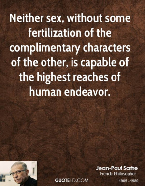 Neither sex, without some fertilization of the complimentary ...