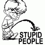Stupid People We Live In The Era Of The Smart Phones And Stupid People ...