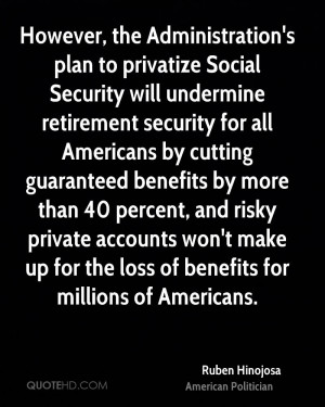retirement security for all Americans by cutting guaranteed benefits ...