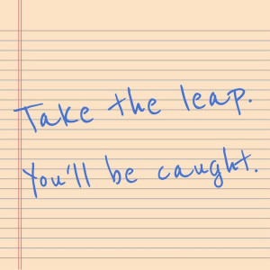 Lylas Quotes Take the leap quote. lylas,