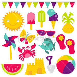 Summertime Fun Clip Art And Sayings