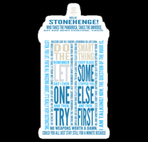 Eleventh Doctor Quotes Doctor who tardis quotes shirt