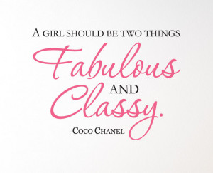 Coco Chanel Quotes Coco Chanel Quote Quot a Girl