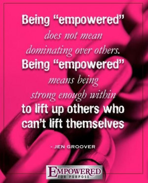 lift up others who can't lift themselves. Jennings Groover, Lifting ...