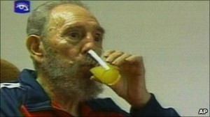 ... released in January 2007 showed Fidel Castro looking thin and weak