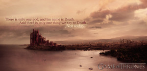 Game of Thrones Wallpaper - Syrio Quote by mrscrumbles