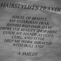 KEEP CALM AND LOVE A HAIRSTYLIST