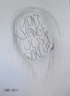 lyric portrait of oliver sykes the singer of bring me the horizon