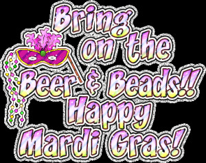 Mardi Gras Beads Scrap For Orkut