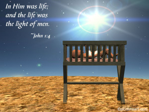 John 1:4 – Light Of Men Papel de Parede Imagem